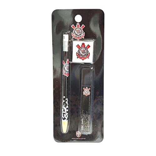 KIT LAPISEIRA 2MM + GRAFITES + BORRACHA - CORINTHIANS