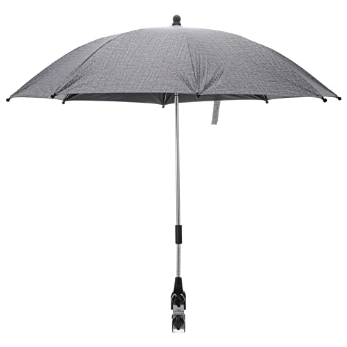 HEMOTON Buggy Parasol Sun Protection Cover Fit for Prams Easy to Install for Hot Summer Days