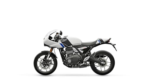 Image of TRIUMPH Thruxton 400 (349 CC) Motorcycle /Bike Pearl Metallic White Booking for Ex-Showroom Price