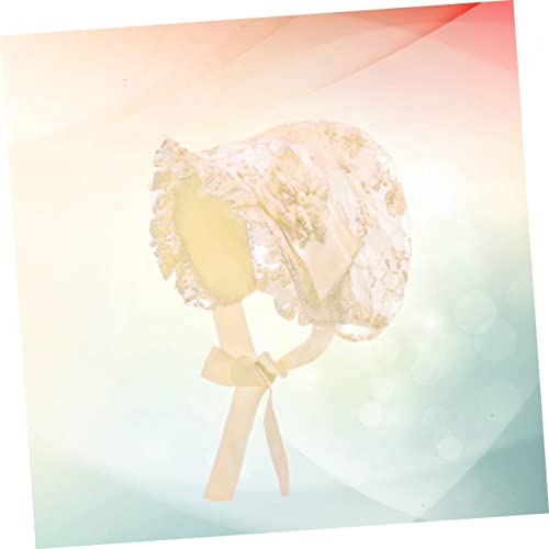 Topper Bonnet Newborn Has Hats Lace Lace Cap Hat Newborn Hat Lace Hat Red2