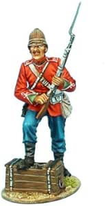 FL ZUL015 British 24th Foot Kneeling Firing Variant #2 figurines et