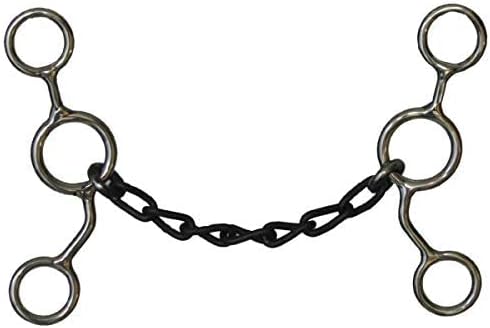 Showman Stainless Steel Junior Cowhorse Bit w/ 5 Cheeks