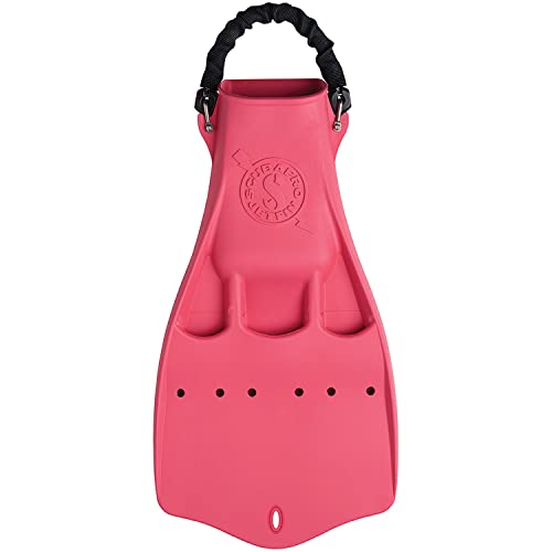SCUBAPRO Jet Diving Fin with Spring Heel Strap (Pink, Large)
