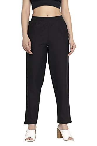 Image of DIGITAL SHOPEE Women's Regular Fit Casual Pants