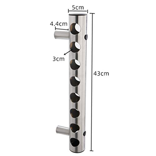 Soporte para Botellas de Vino Acero Inoxidable 8 Agujeros miniatura 6