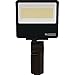 Lithonia Lighting Outdoor LED Floodlight, Adjustable Lumen Output, 3000K/4000K/5000K Switchable Color Temperature, Yoke or Slipfitter Mount, Bronze (ESXF3 ALO SWW2 YS DDB M2)