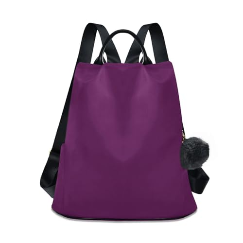 Sac à dos de luxe violet pour femme chic avec son design antivol élégant