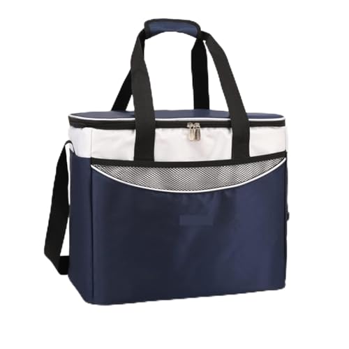 WALFREW Mochila de Picnic Cooler Bag with 6 Ice Packs Refrigerator Bolsa Thermal Bag For Travel(Blue)