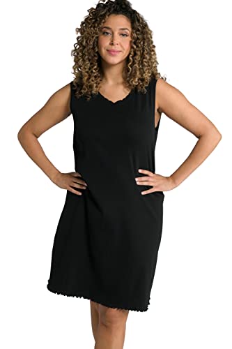 Ulla Popken Damen Kleid, Wellenkanten,...