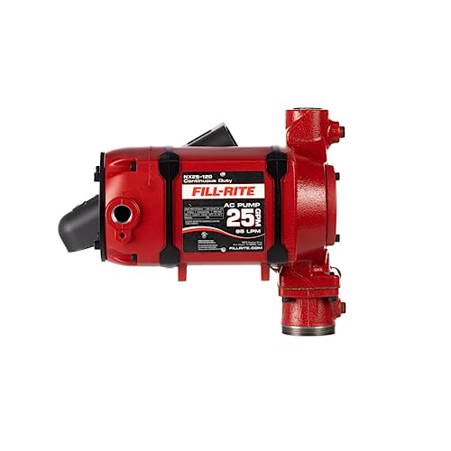 Fill-Rite NX25-120NB-PX 120V 25 GPM Bung Mounted 1" Outlet Fuel