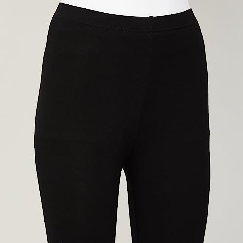 Image of Melange by Lifestyle Women Black Legging