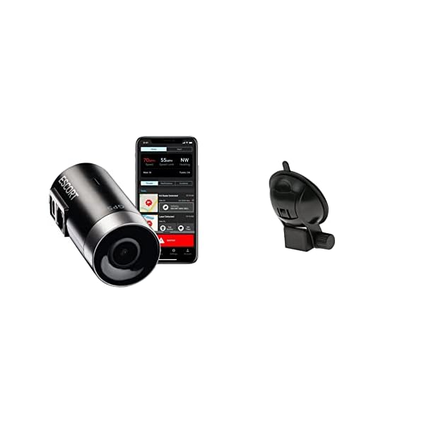 Escort M2 Smart Dash Cam (1080P) + Escort EZ Mag Mount for Radar Detectors
