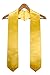CHGD Plain Graduation Stole 60â€ Long Rich In Color & Customization Is Acceptable