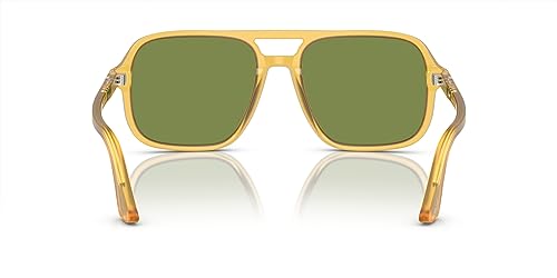 Image of Persol mens Po3328s Aviator Sunglasses