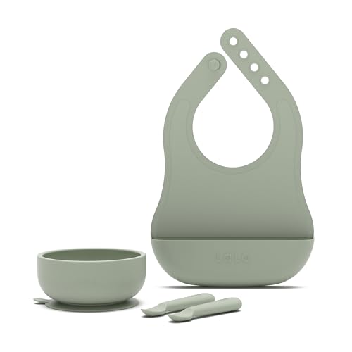 Lalo First Bites Silicone Feeding Set