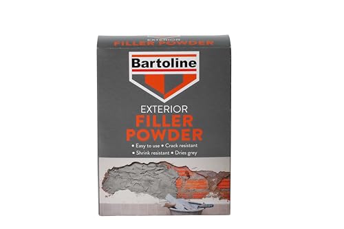 Bartoline Exterior Filler Powder 1.5 kg Heavy-Duty Cement-Based Repair for Brick Wood & Stone Crack-Free & Weatherproof