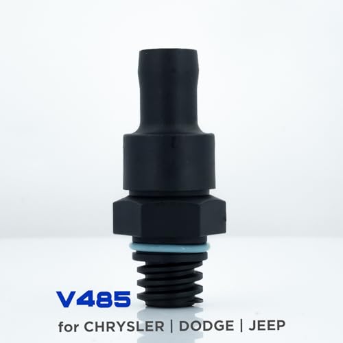 Image of PCV Valve V485 Valve Complete - Control, for Select Chrysler Jeep Dodge Ram Models as Sebring | Compass | Caliber etc., PCV Valve Replacement Automotive Accessories by KeeRoarin, 1 Pack