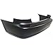 MBI AUTO - Primered, Rear Bumper Cover for 1998-2002 Honda Accord Sedan 98-02, HO1100184