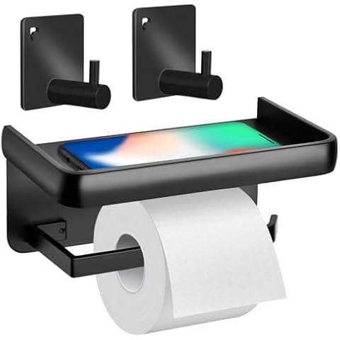 Porte Papier Toilette USENG avec Étagères Cover