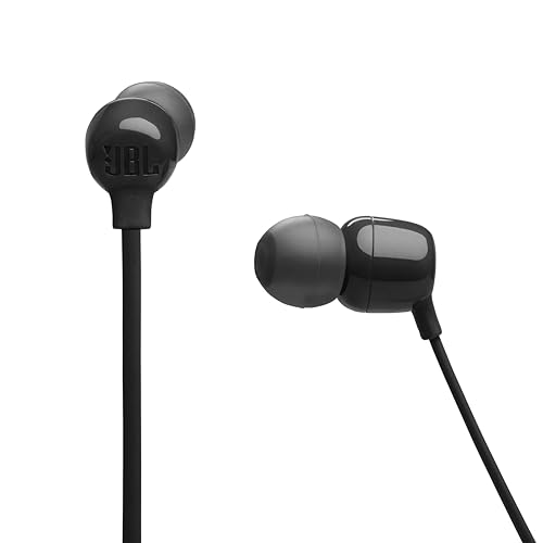 Image of JBL Tune 135BT - Wireless in-Ear Headphones with Up to 25-Hour Battery Life with Speed Charge, Multi-Point Connection and Google Fast Pair, Hands-Free Calls, IPX4 Water Resistant Design (Black)