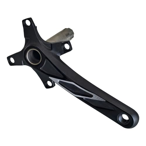 Pédalier droit 170 mm anti-jeu en aluminium à 10 rainures stables - 4