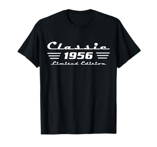 Classic 70 Birthday Decorations Men 70yr 1956 70th Birthday T-Shirt