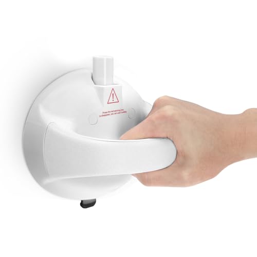 Newthinking Haltegriff Dusche Ohne Bohren, Saugnapf Griff Duschgriff Haltegriffe mit Saugnapf, Dusche Saugnapf Haltegriffe für Senioren, Kinder