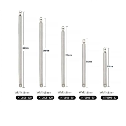 Varilla de empuje eléctrica de 5V mini actuador lineal con carrera de 100mm 3