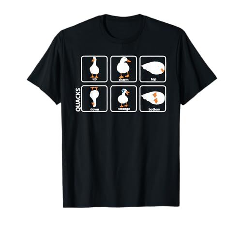 Funny Physics Pun Duck Teacher Science Math T-Shirt