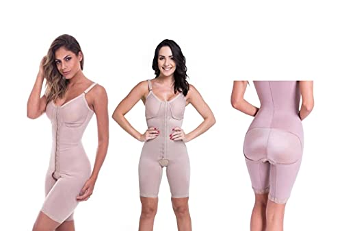 Cinta Modeladora Pós Cirurgica Alça Fina Short Biobela 1681 COR:CHOCOLATE;TAMANHO:P