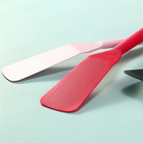 Spatule à poisson antiadhésive en silicone haute température style épuré noir
