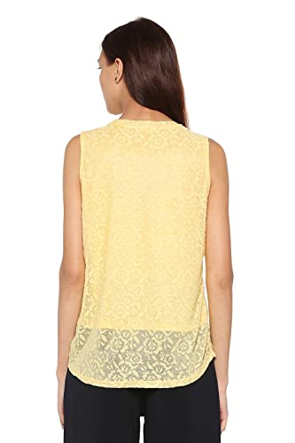 Image of Allen Solly Women's Plain Regular Fit Top