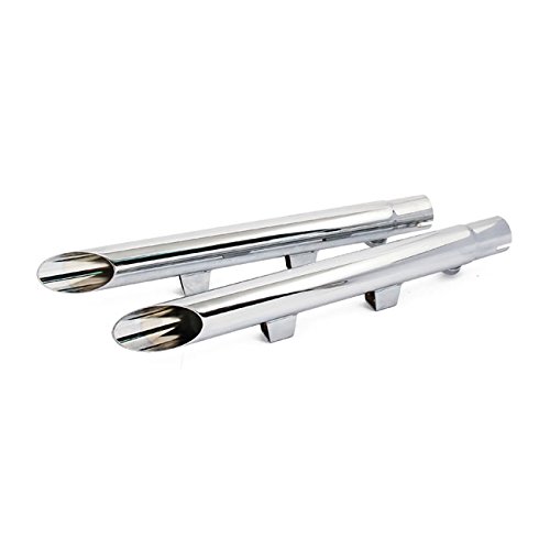 Marmitte Drg Pipe 2' cromate Per Harley Davidson Sportster dal 2004 al 2013 Per Harley Davidson Sportster dal 2004 al 2013 vendute in coppia