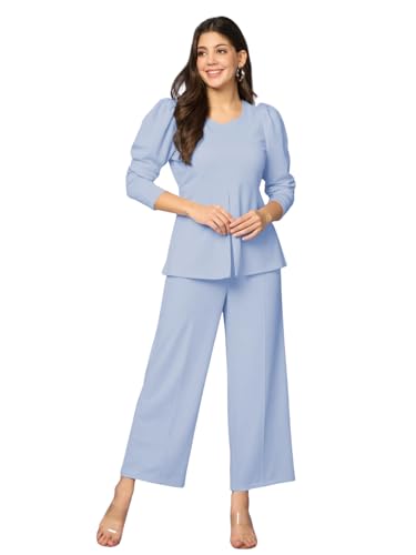 Image of Leriya Fashion Co-ord Set for Women Stylish Lycra Cotton | Western Summer Dress for Woman | Trendy Summer Casual Travel Outfit | A Line Dresses for Women | Western Stylish Midi Party Dress Outfits
