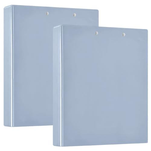 Classeur 3 anneaux bleu acier stop feuilles volantes école bureau