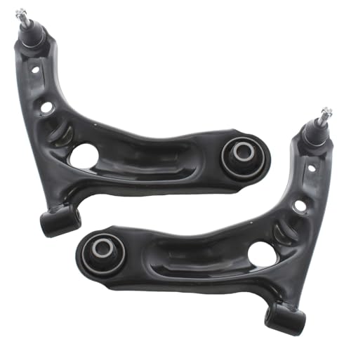 Image of XYZ Parts Front Lower Suspension Wishbones Control Arms Compatible with Citroen C1 Hatchback 2005-2015 Pair Drivers Side Right Hand & Passengers Side Left Hand UK Replacement