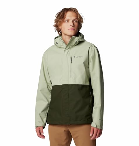Image of Columbia Men Polyester Standard Length Omni-Tech Hikebound II Hiking and Trekking Waterproof Rain Jacket