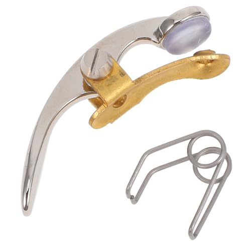 SUPVOX Professional Trumpet Watergate Key Trumpet Drain Accessory Easy to Install Replace Silver