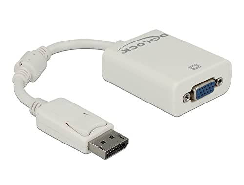Adaptateur Displayport mâle vers VGA femelle convertisseur vidéo PC portable vers écran