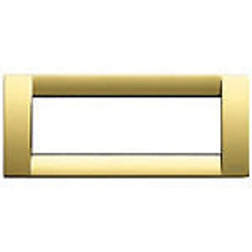 Placa Classica Vimar Serie Idea metal oro brillante para unificar interruptores de salones