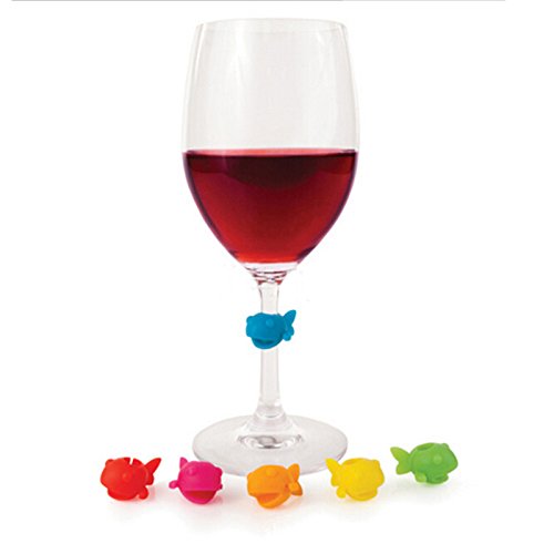 YOKIRIN 6 formine di silicone come segna-vetro