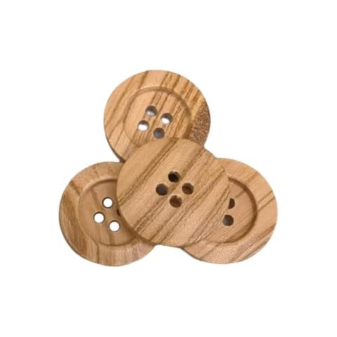 Boutons en bois d'olivier 20 mm - Botiboton SL Cover