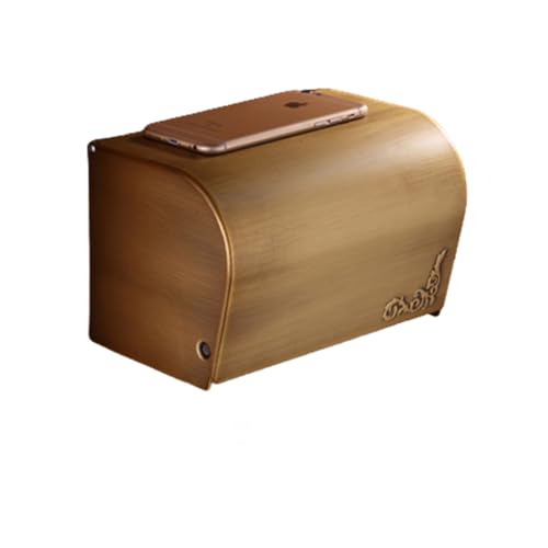 Accesorio de baño Soporte de Papel de latón Antiguo Estante para escobilla de baño Estante para Cesta de Productos básicos Jabonera Toallero Anillo y Soporte Secador de Pelo, K