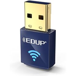 EDUP USB Bluetooth WiFi Adapter for PC, Bluetooth 4.0 Adapter, Wireless Nano USB Network Adapter 2.4Ghz 150Mbps, Only Compatible with Windows 11/10/7/8/8.1