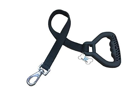 The DDS Store Nylon Short Dog Leash Trains Dogs Stop Pulling Instant Leash Dog Leash | Short Leash with Comfortable Rubber Grip | for Large Dogs (Blue) (B0CBMZK1XW) Amazon Price History, Amazon Price Tracker