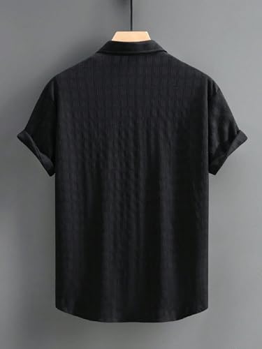 Image of Lymio Men Polyester Loose Casual Shirt || Stylish (Insta)