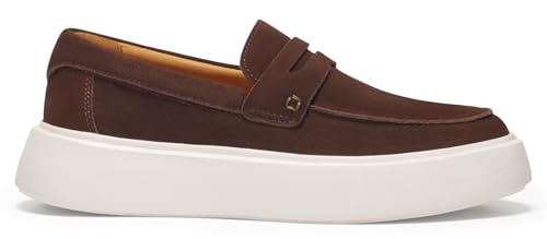 Image of Journey West Suede Slip-on Penny Loafers Sneakers Shoes for Women
