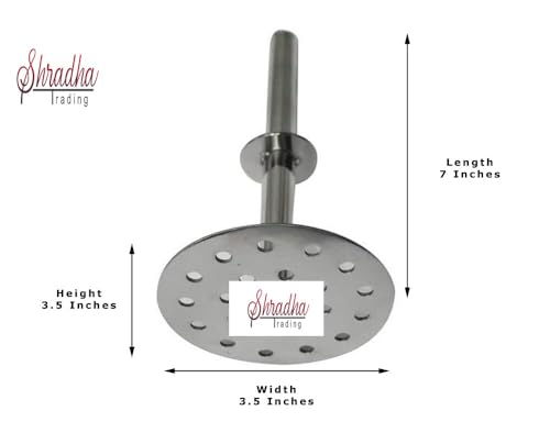 Sahishnu Online And Marketing Stainless Steel Potato Masher, Big Steel Potato Masher,Masher,Bean Masher, Crusher,Ricer Potato Masher