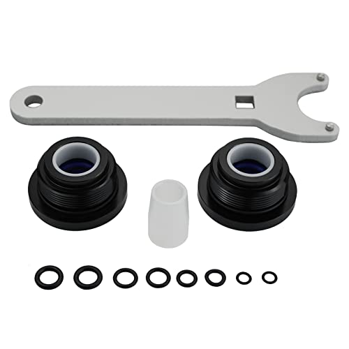 Image of HC5345 Hydraulic Steering Cylinder Seal Kit with Pin Wrench Compatible with SeaStar HC5340-HC5345 HC6750-HC6751 Replaces HS5157 for Marine Boat Hydraulic Steering Systems