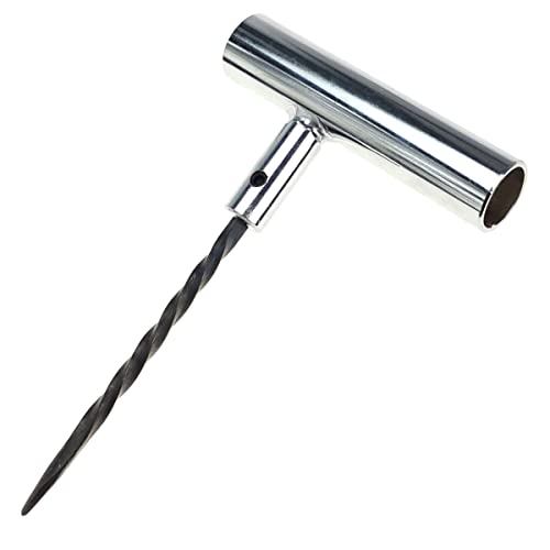 Broca de mano en espiral para reparación de neumáticos, fresa manual de 6 mm Cover